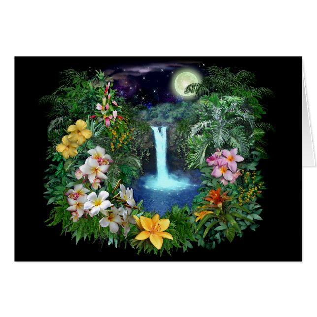Tropical Nights Cards (Front Horizontal)