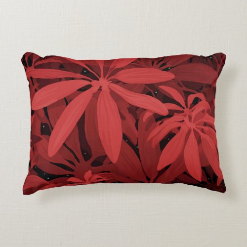 Tropical Nights Christmas Accent Pillow