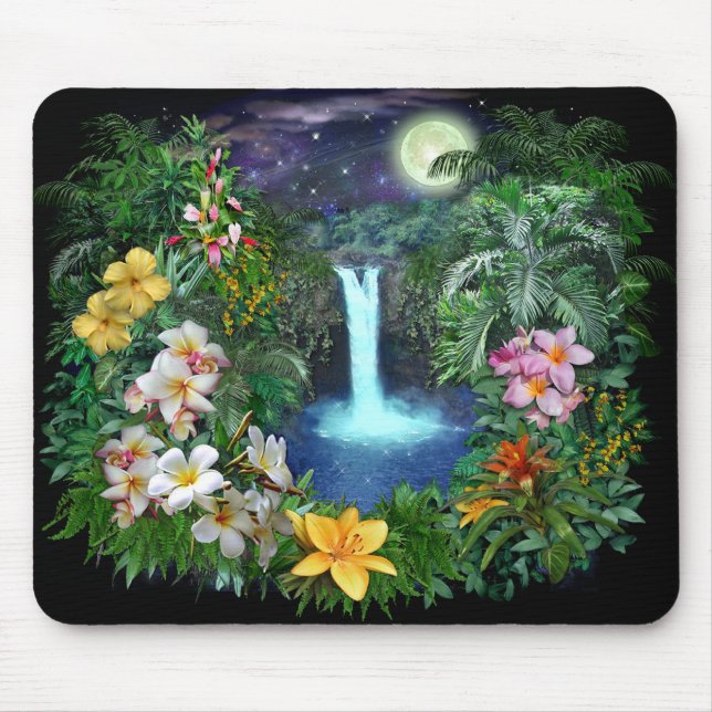 Tropical Nights Mouse Pad (Front)
