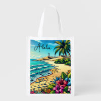 Tropical Ocean Aloha Vacation