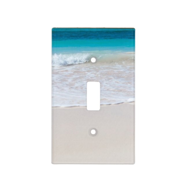 Tropical Ocean Beach Decorative Switchplate Cover (Front)