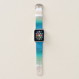 Tropical Ocean Beach Sand Seashore Coast Apple Watch Band