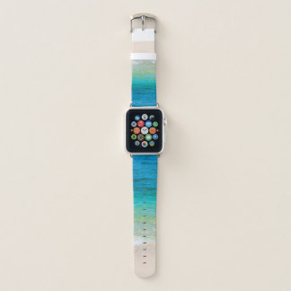 Tropical Ocean Beach Sand Seashore Coast Apple Watch Band
