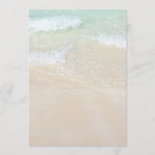 Tropical Ocean Beaches Blank Printable Paper | Zazzle.com