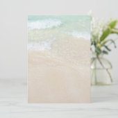 Tropical Ocean Beaches Blank Printable Paper | Zazzle