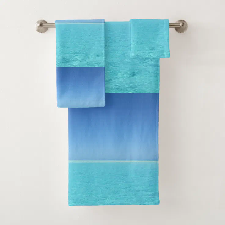 beachy bath towel sets