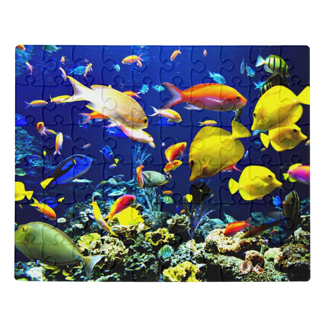 Tropical Ocean Life Jigsaw Puzzle | Zazzle