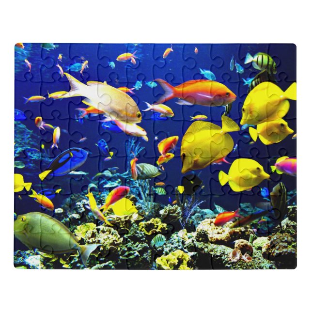Tropical Ocean Life Jigsaw Puzzle (Puzzle Horizontal)