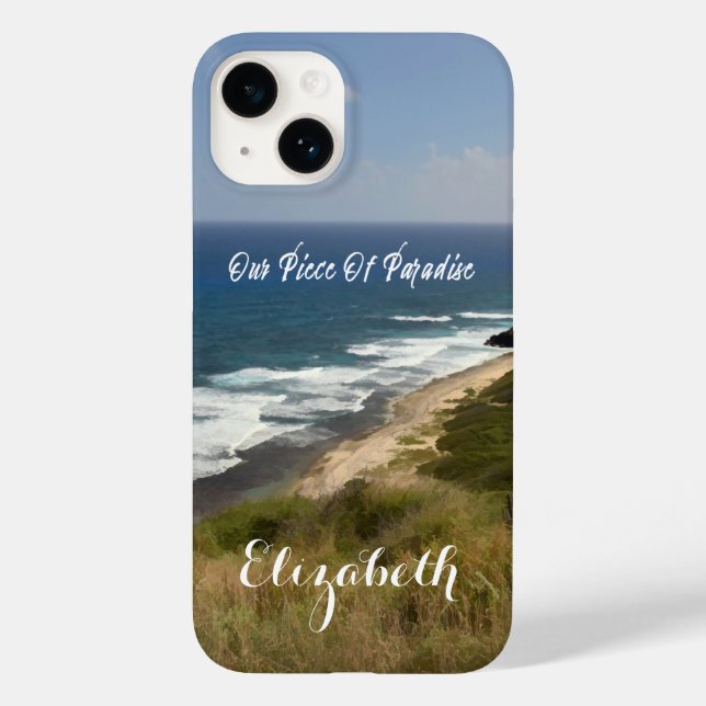 Tropical Ocean Sea Beach Nature Case-Mate iPhone Case (Back)