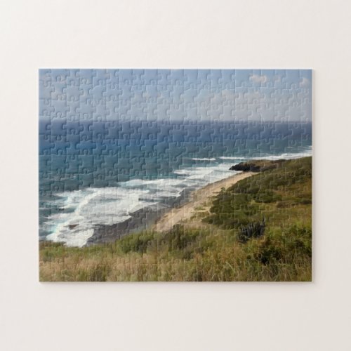 Tropical Ocean Sea Beach Nature Jigsaw Puzzle