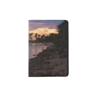 Tropical Ocean Sunset Passport Holder