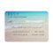 Tropical Ocean Wedding RSVP With Entrées