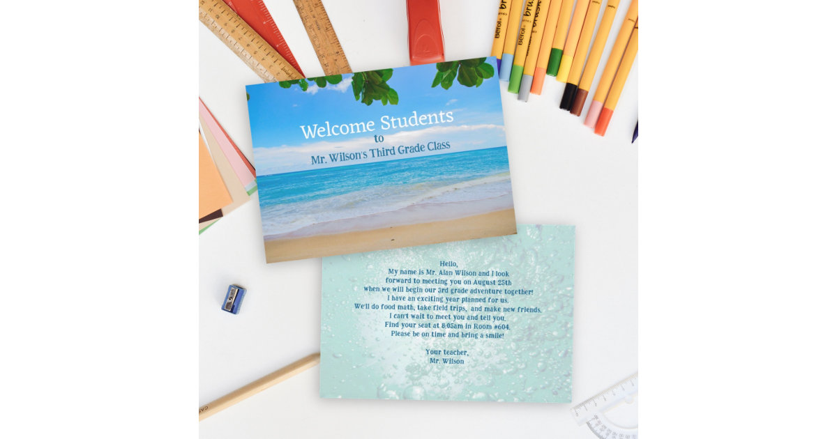 Alphabet Beach Keychaininspirational Quote Ocean Letter