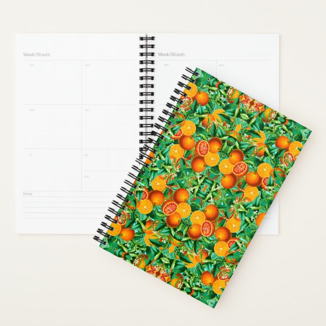 TROPICAL ORANGES  PLANNER (Display)