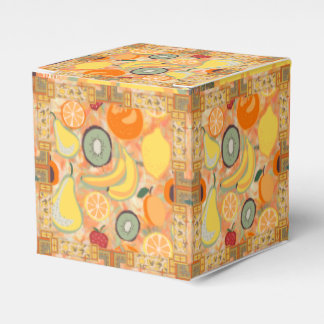 Tropical Orchard Artisan Favor Boxes
