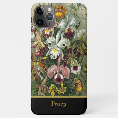 Tropical Orchid Cymbidiums Oncidiums Flowers 11 iPhone 11 Pro Max Case