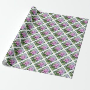 TROPICAL ORCHID WRAPPING PAPER