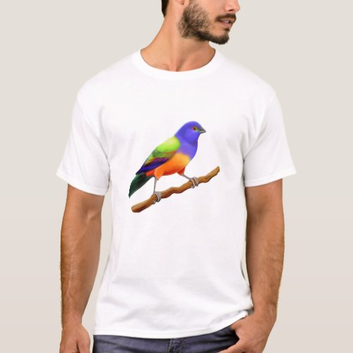 Tropical Painted Bunting T Shirt