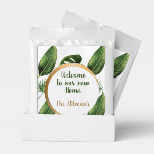 Tropical Palm Drink Mix Favor