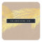 TROPICAL PALM FRONDS cute gold foil bold kraft