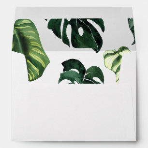 Tropical Palm Leaf 1 Envelope