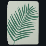 Tropical Palm Leaf Sage Green And Olive Green iPad Air Cover<br><div class="desc">Tropical Palm Leaf Illustration - Sage Green And Olive Green.</div>