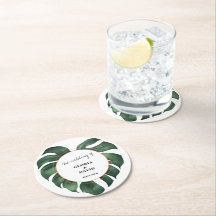 Tropical Palm Leaf Wedding