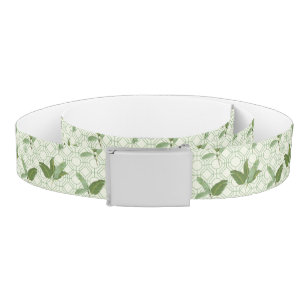 Tropical Palm Leaves Belt