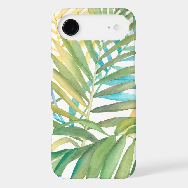Tropical Palm Leaves Case-Mate iPhone Case (Back)