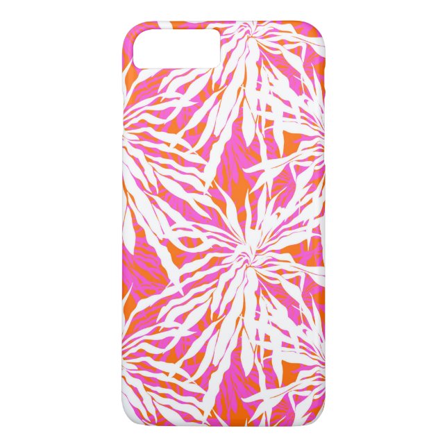Tropical Palm Leaves Case-Mate iPhone Case (Back)