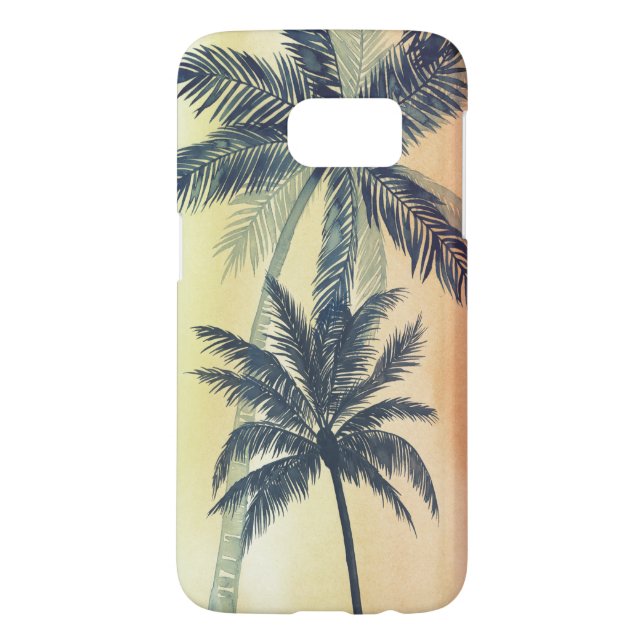 Tropical Palm Leaves Case-Mate Samsung Galaxy Case (Back)