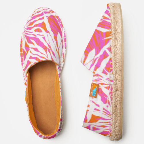 Tropical Palm Leaves Espadrilles