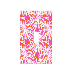 Tropical Palm Leaves Light Switch Cover