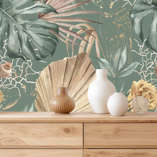 Tropical Palm Leaves Monstera  Wallpaper