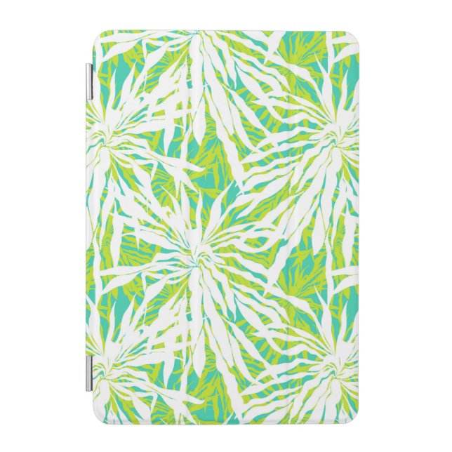 Tropical Palm Leaves Pattern iPad Mini Cover (Front)