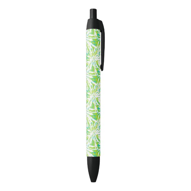 Tropical Palm Leaves Pattern Pen (Bottom (Vertical))