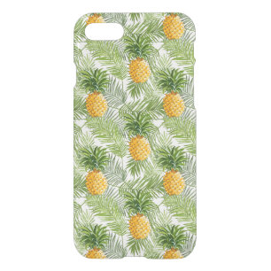 Tropical Palm Leaves & Pineapples iPhone SE/8/7 Case