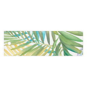 Tropical Palm Leaves Ruler