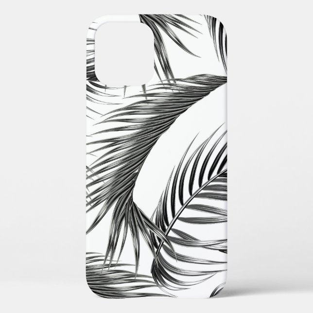 Tropical palm leaves, seamless jungle. Case-Mate iPhone case (Back)