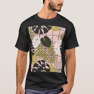 Tropical palm leaves, stylish summer. T-Shirt