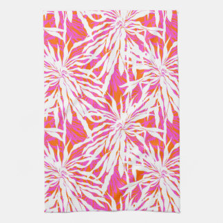 Tropical Palm Leaves Towel