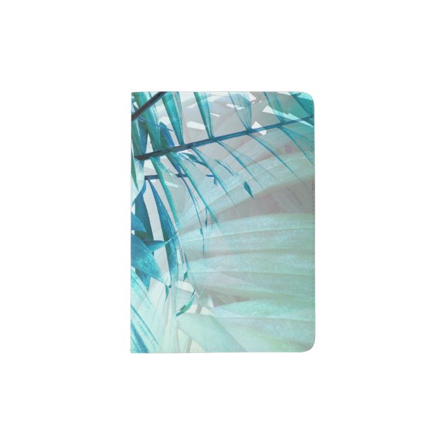 Tropical Palm Passport Holder (Front)