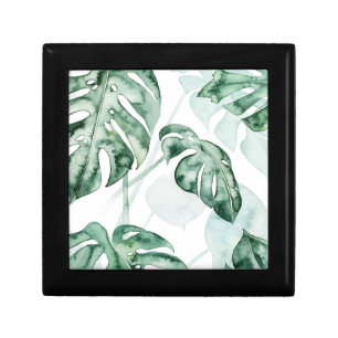 Tropical Palm Split Leaf Gift Box