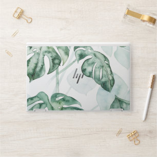 Tropical Palm Split Leaf HP Laptop Skin