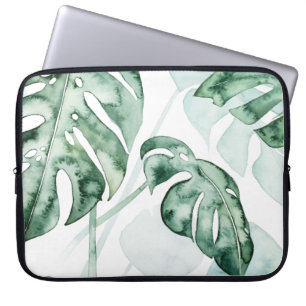 Tropical Palm Split Leaf Laptop Sleeve