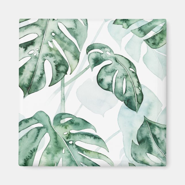 Tropical Palm Split Leaf Magnet (Front)
