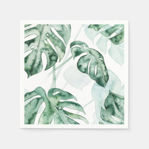Tropical Palm Split Leaf Napkins