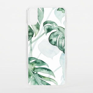 Tropical Palm Split Leaf iPhone XS Case