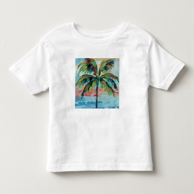 Tropical | Palm Tree 2 Toddler T-shirt (Front)