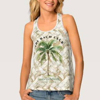 Tropical Palm Tree | Bachelorette Tank Top